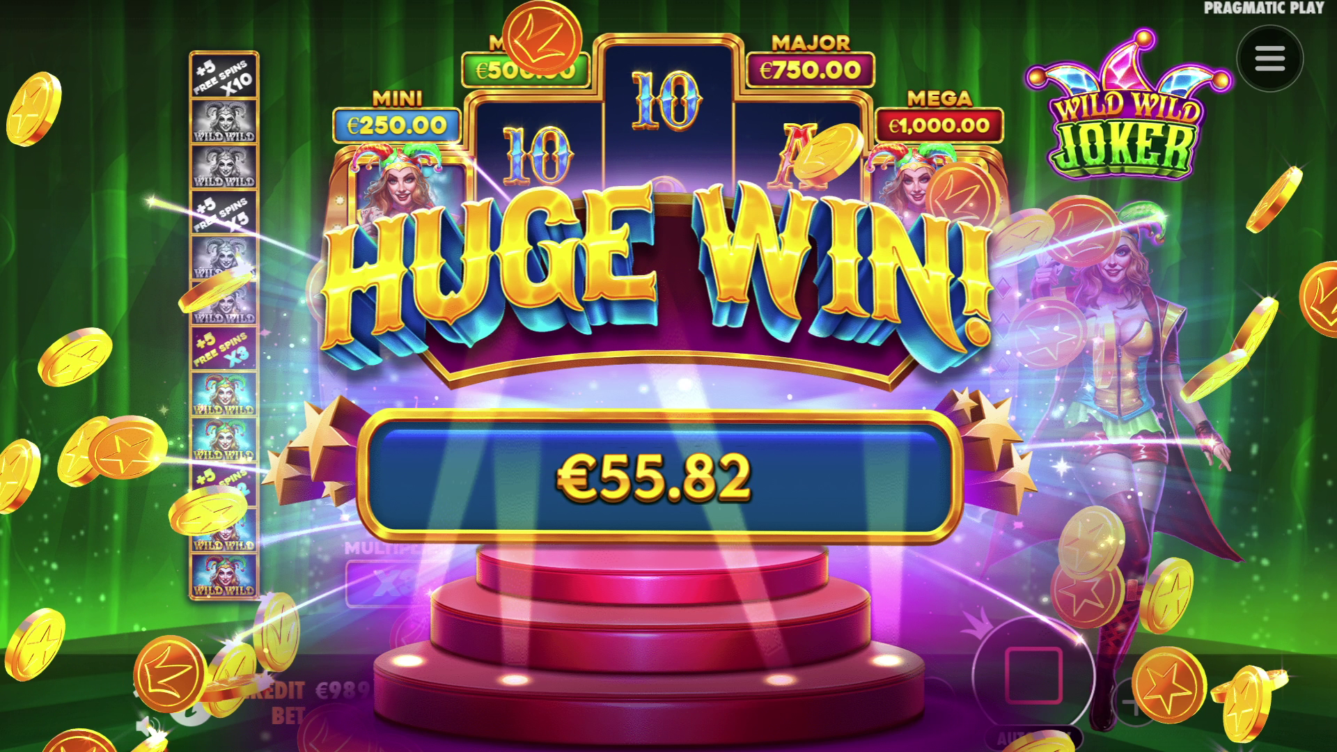 Wild Wild Joker - Big win 7
