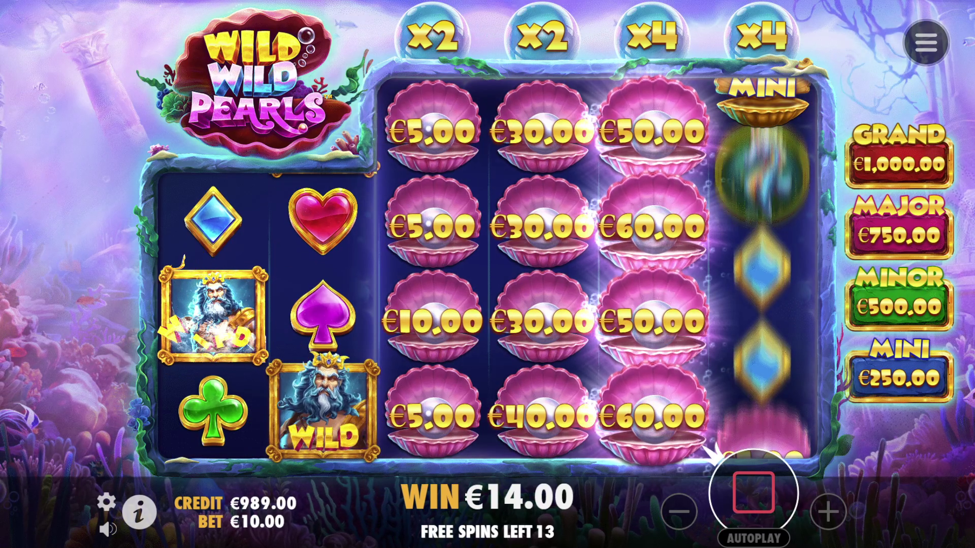 Wild Wild Pearls - Big win 2