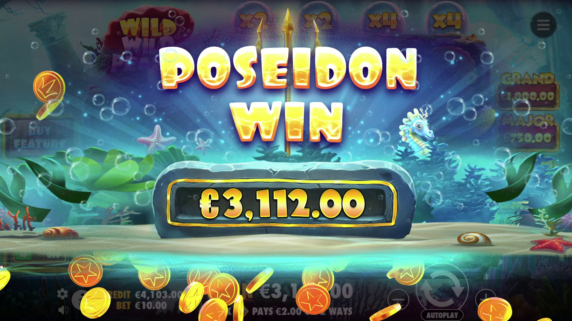 Wild Wild Pearls - Big win 1