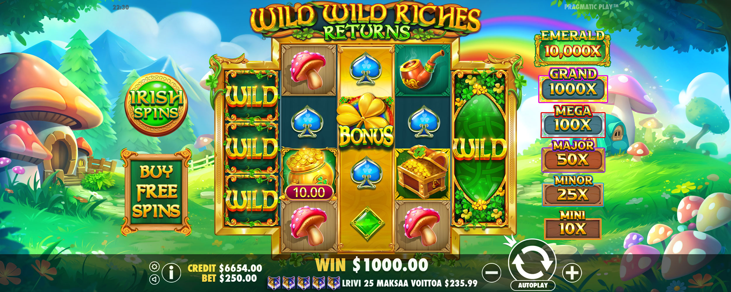 Wild Wild Riches Returns - Base game 3