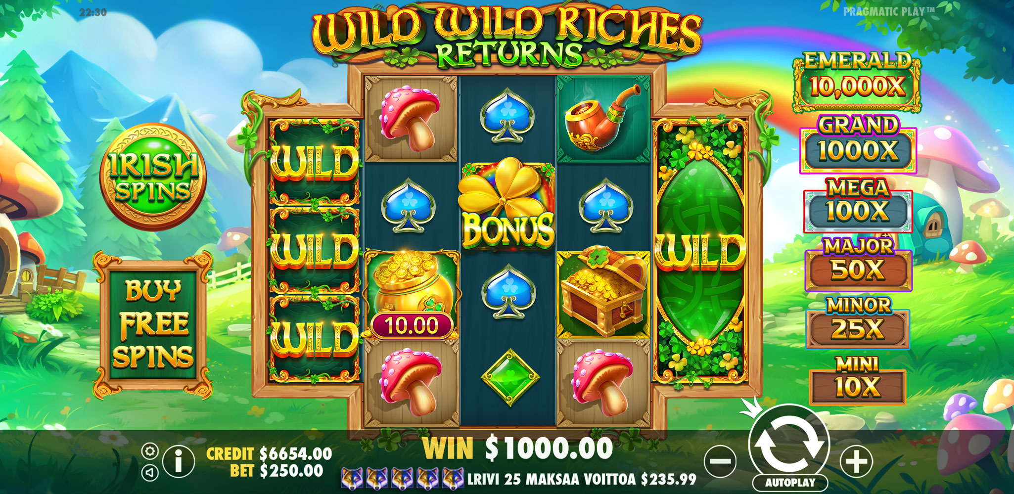 Wild Wild Riches Returns - Base game 4