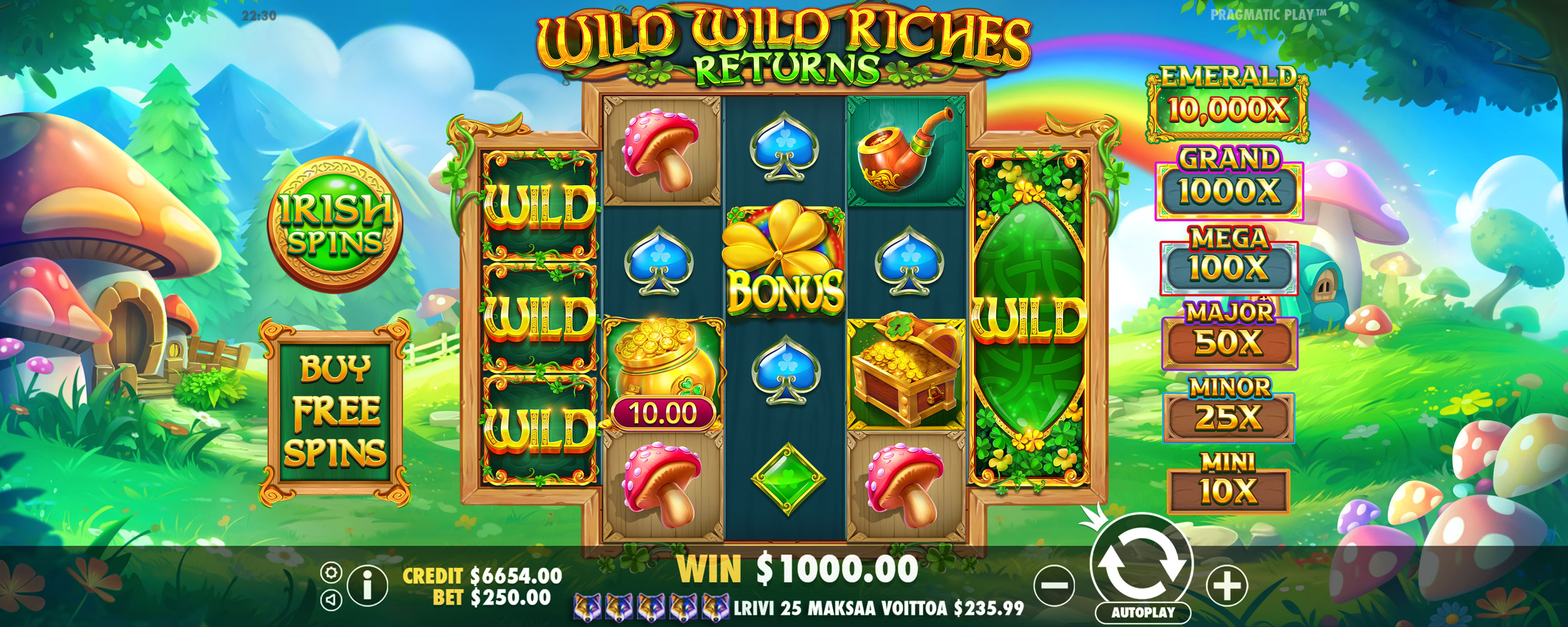Wild Wild Riches Returns - Base game 5