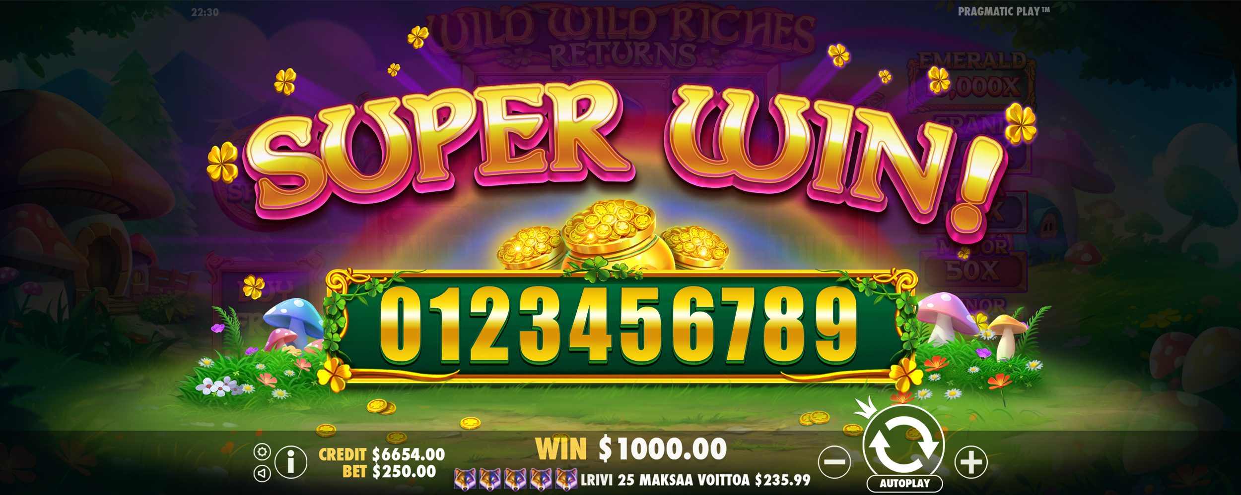 Wild Wild Riches Returns - Big win 11