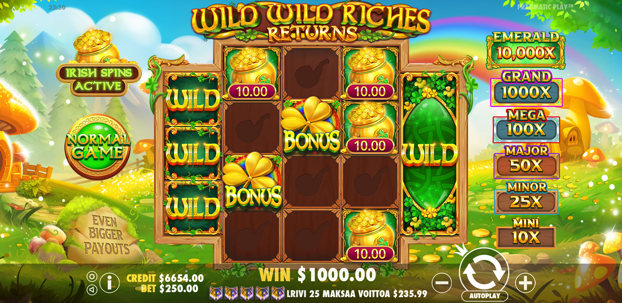 Wild Wild Riches Returns - Base game 6