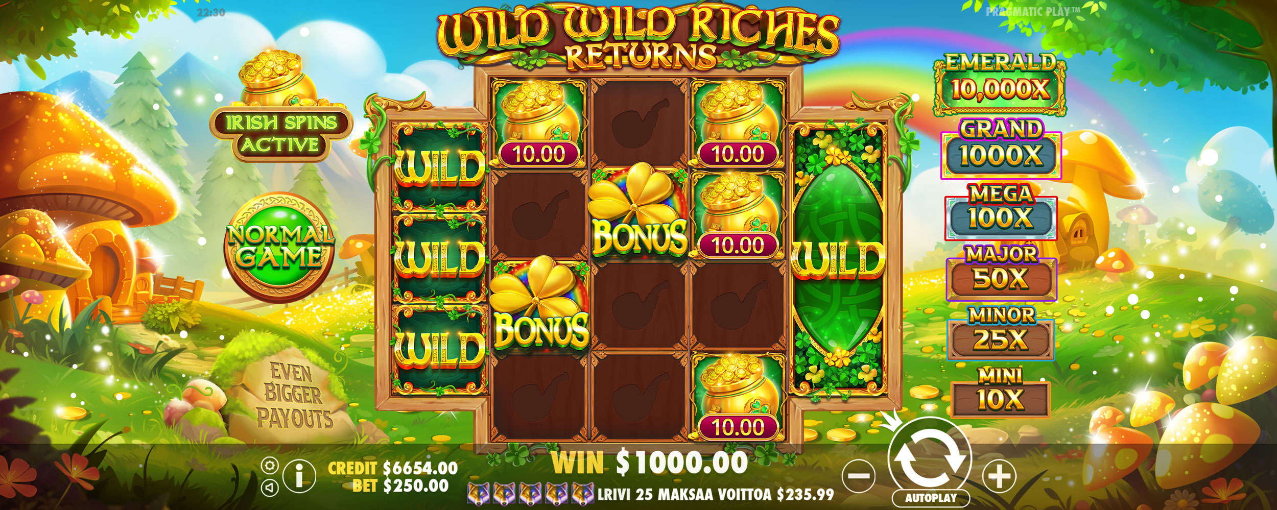 Wild Wild Riches Returns - Base game 7