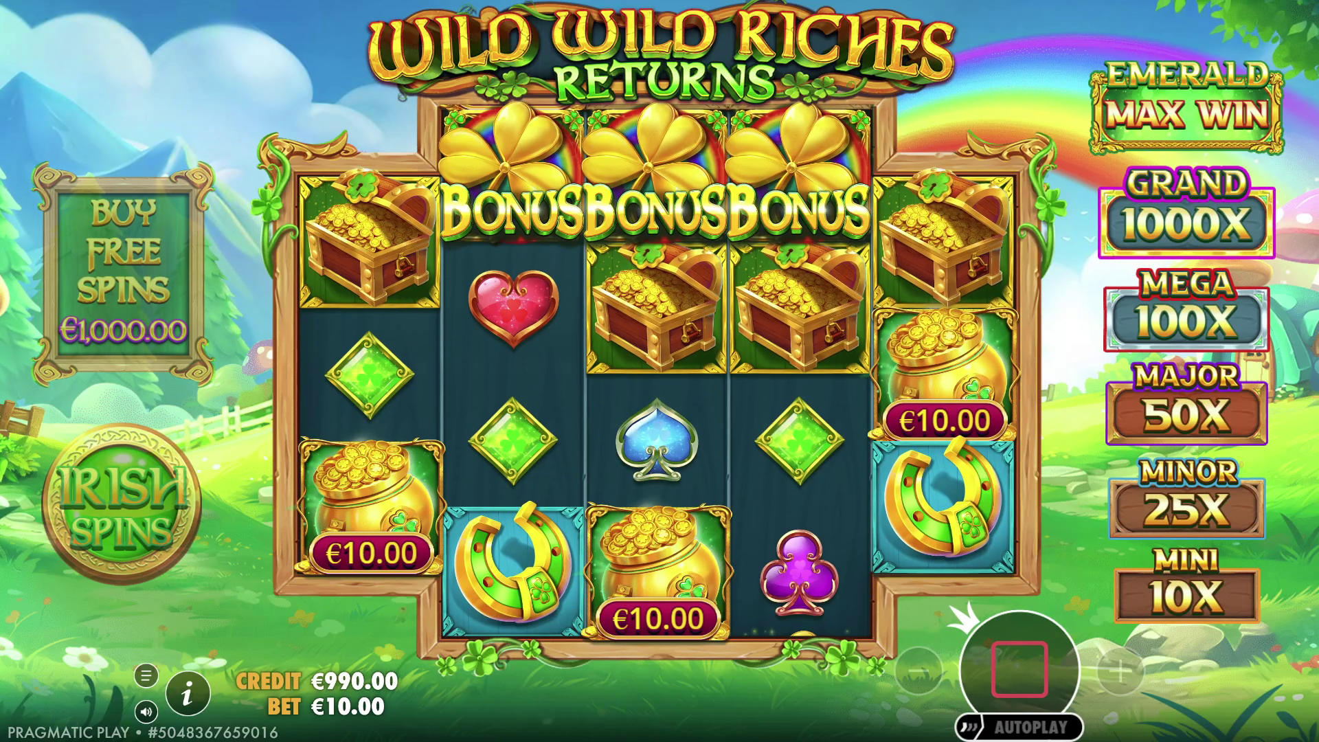 Wild Wild Riches Returns - Free spins 11