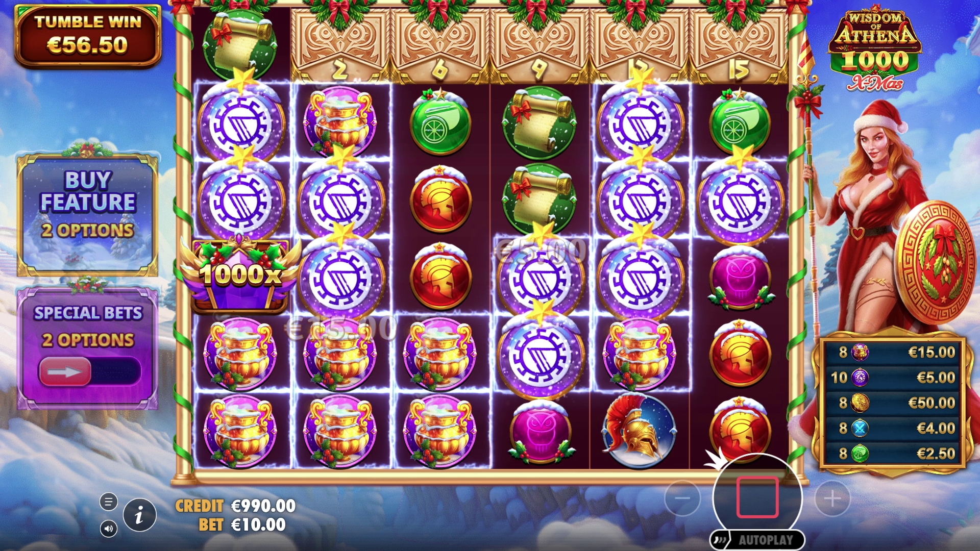 Wisdom of Athena 1000 Xmas - Base game 1
