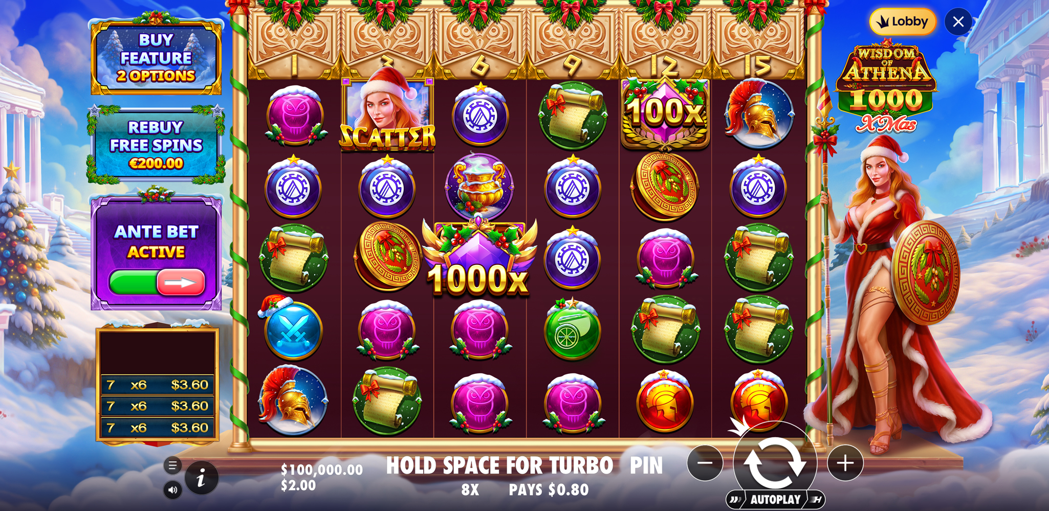 Wisdom of Athena 1000 Xmas - Base game 5