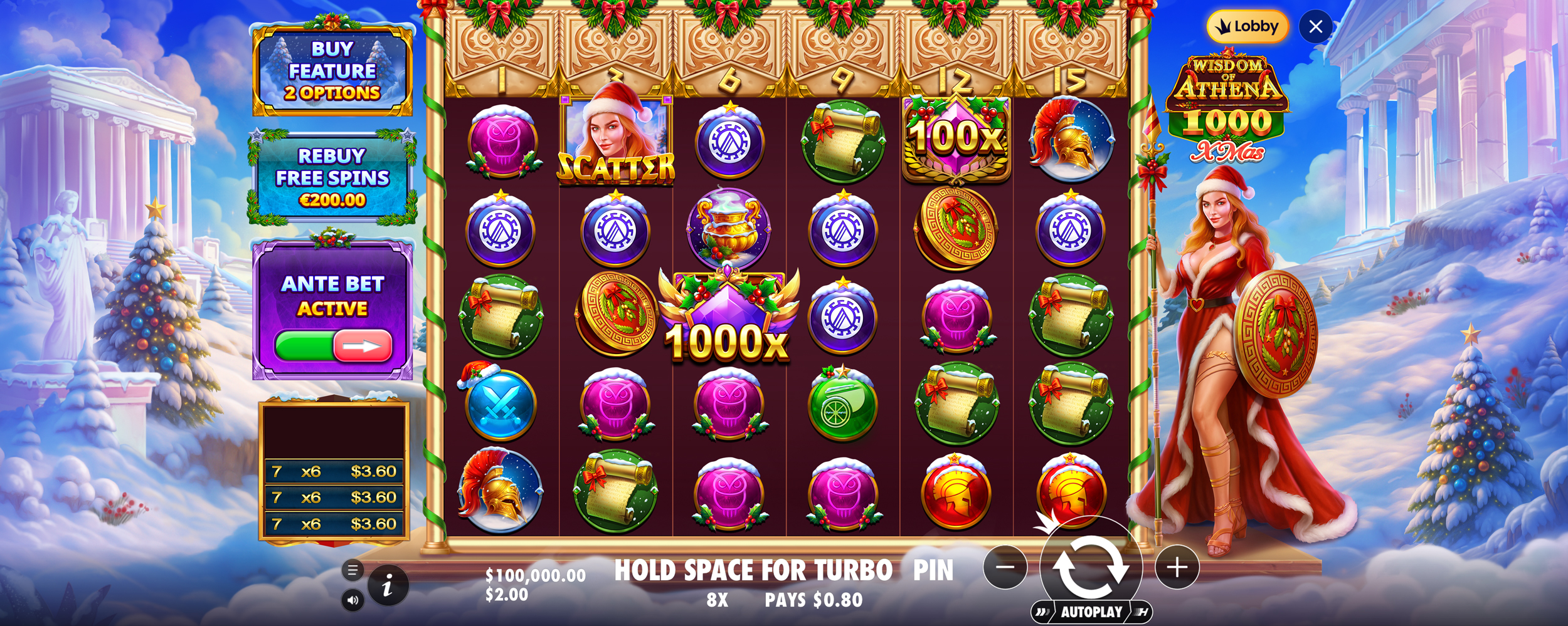 Wisdom of Athena 1000 Xmas - Base game 6