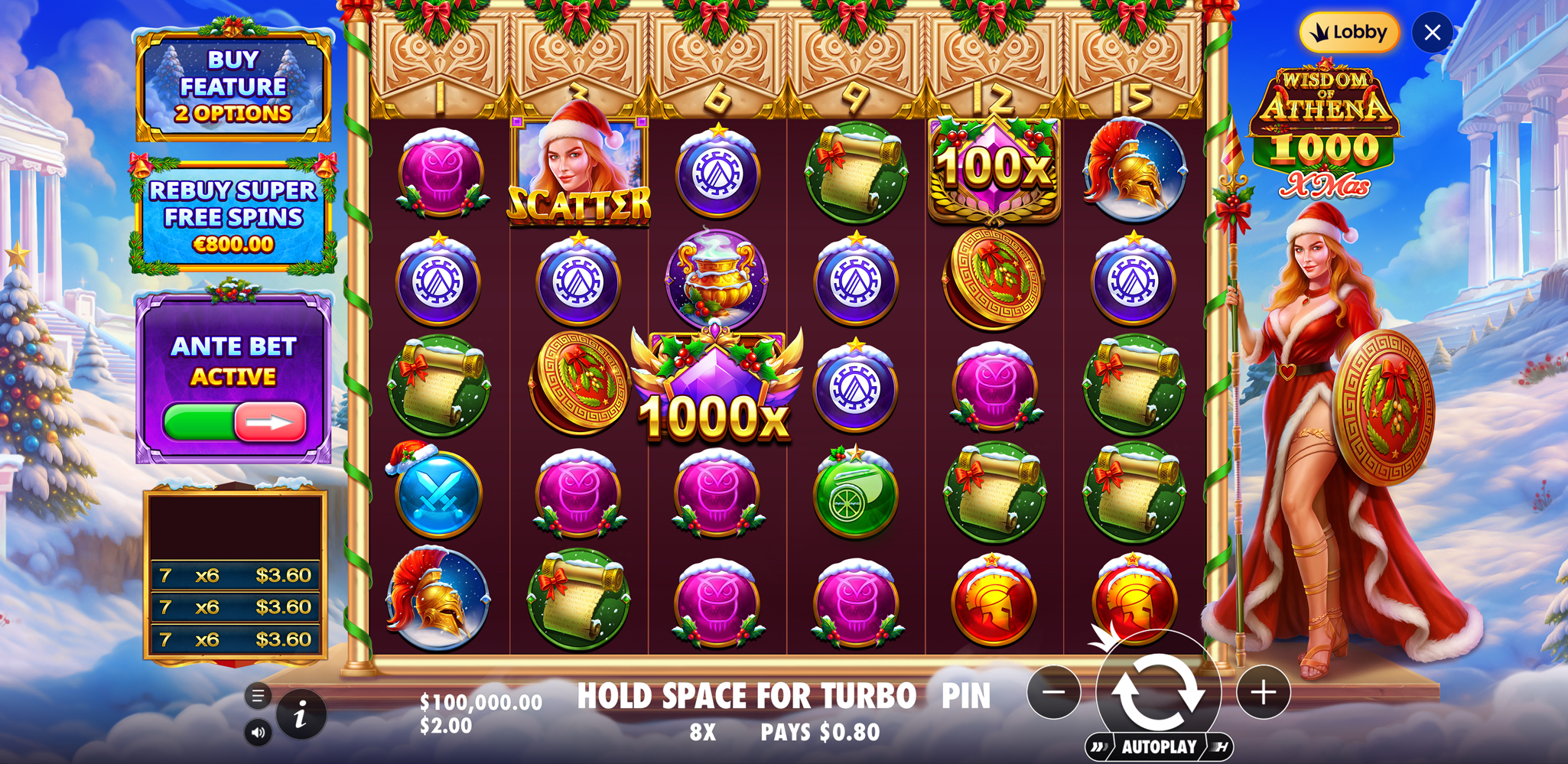 Wisdom of Athena 1000 Xmas - Base game 7