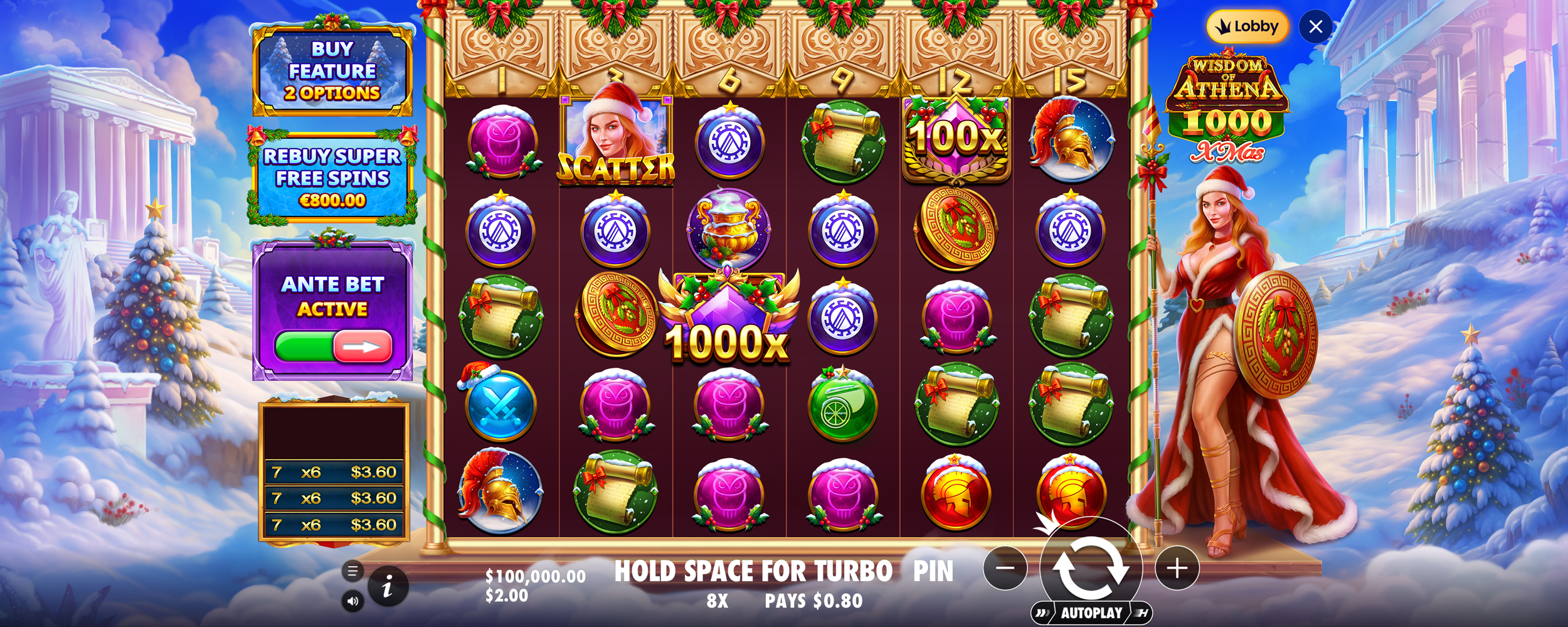 Wisdom of Athena 1000 Xmas - Base game 8
