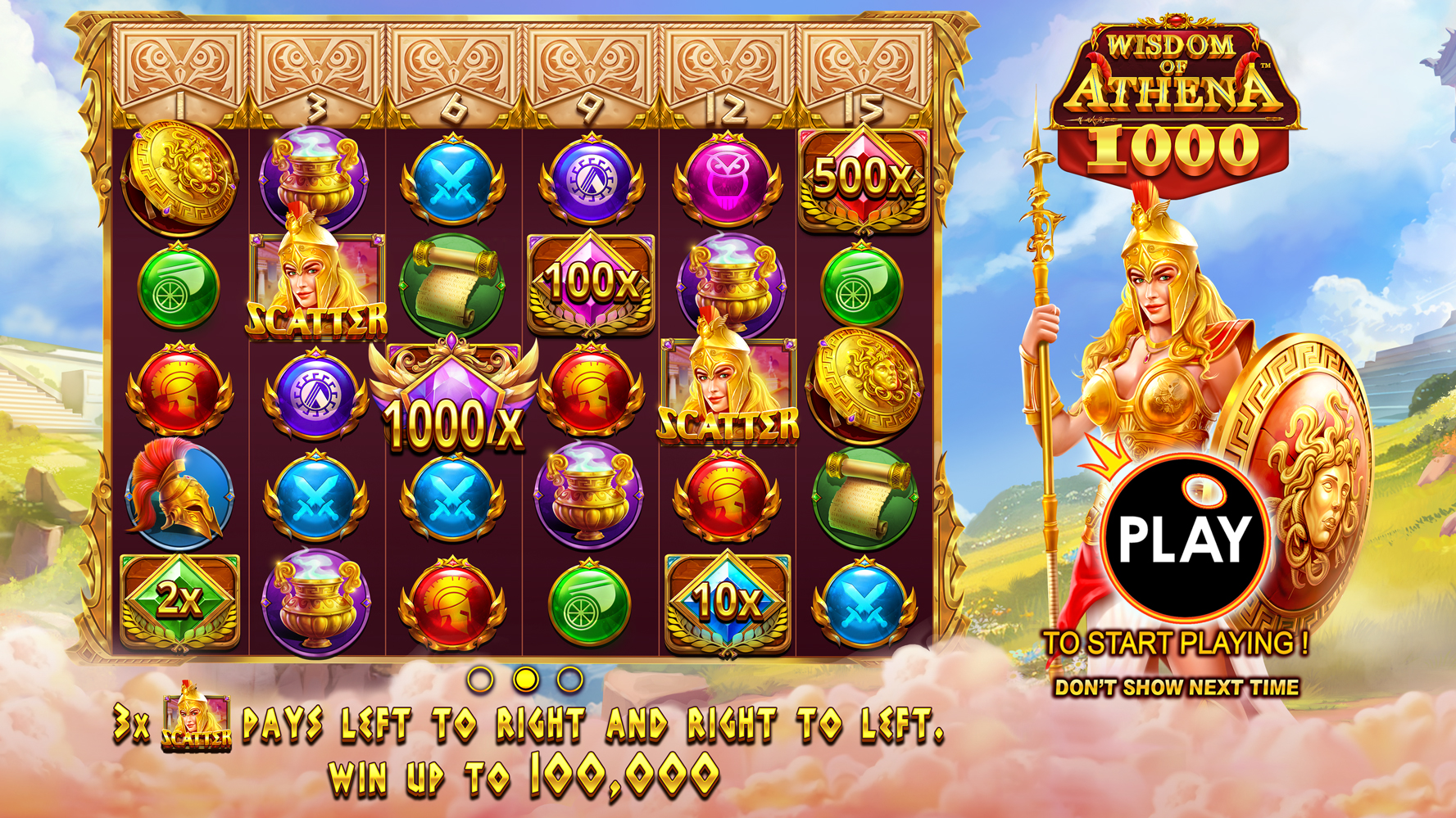 Wisdom of Athena 1000 - Base game 1