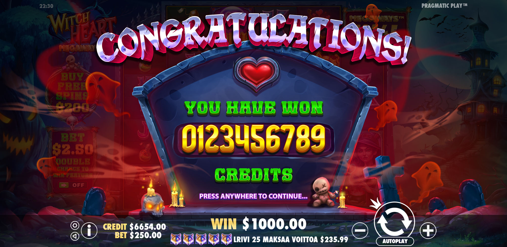 Witch Heart Megaways - Banner 1