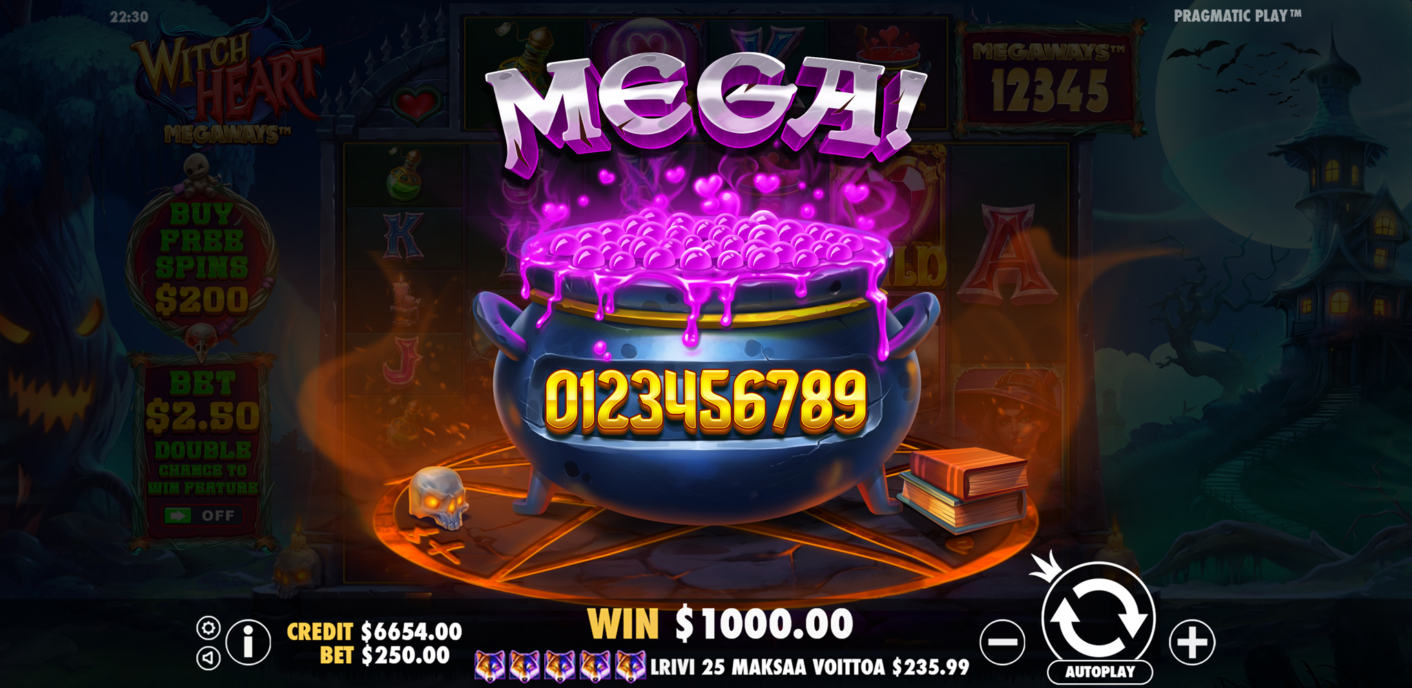 Witch Heart Megaways - Big win 2