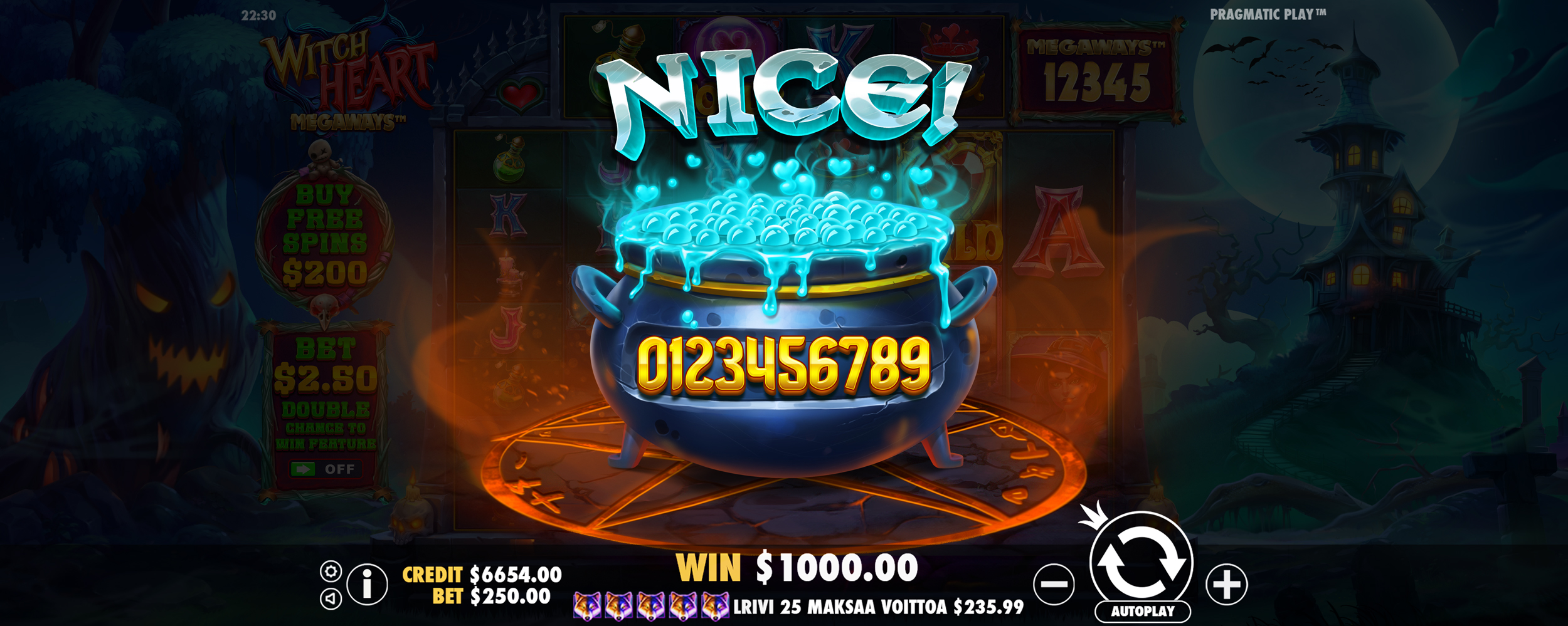 Witch Heart Megaways - Big win 5