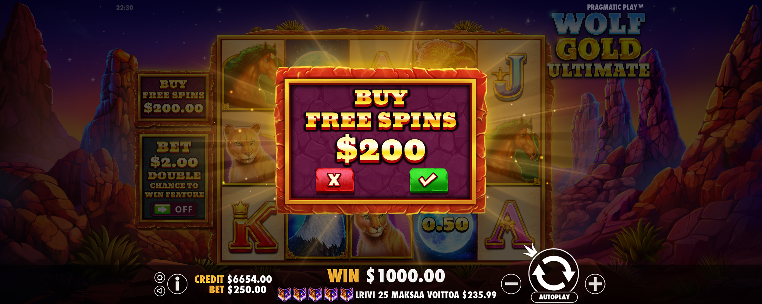 Wolf Gold Ultimate - Buy bonus 2