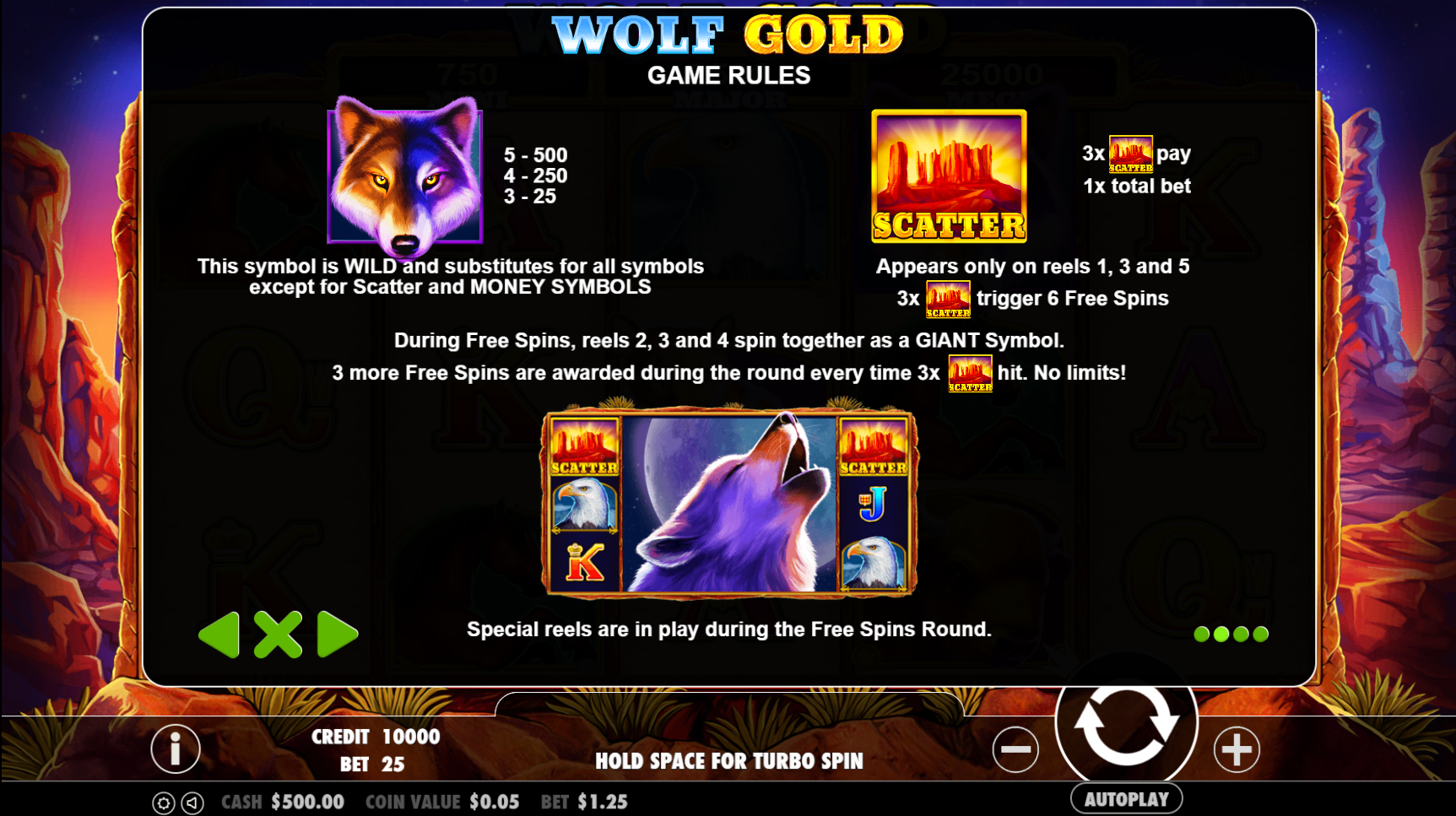 Wolf Gold - Game rules 1
