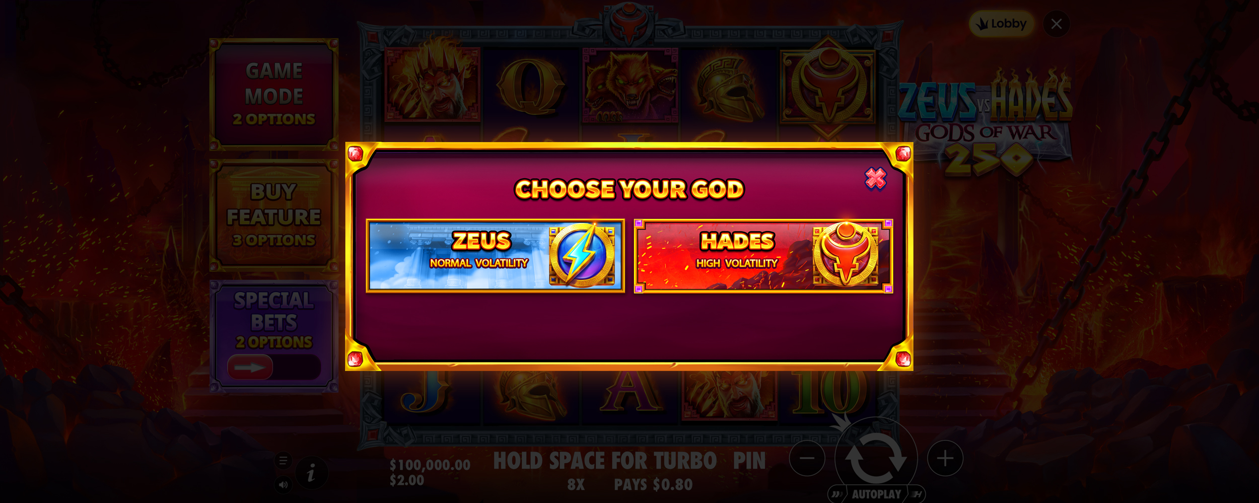 Zeus vs Hades - Gods of War 250 - Base game 3