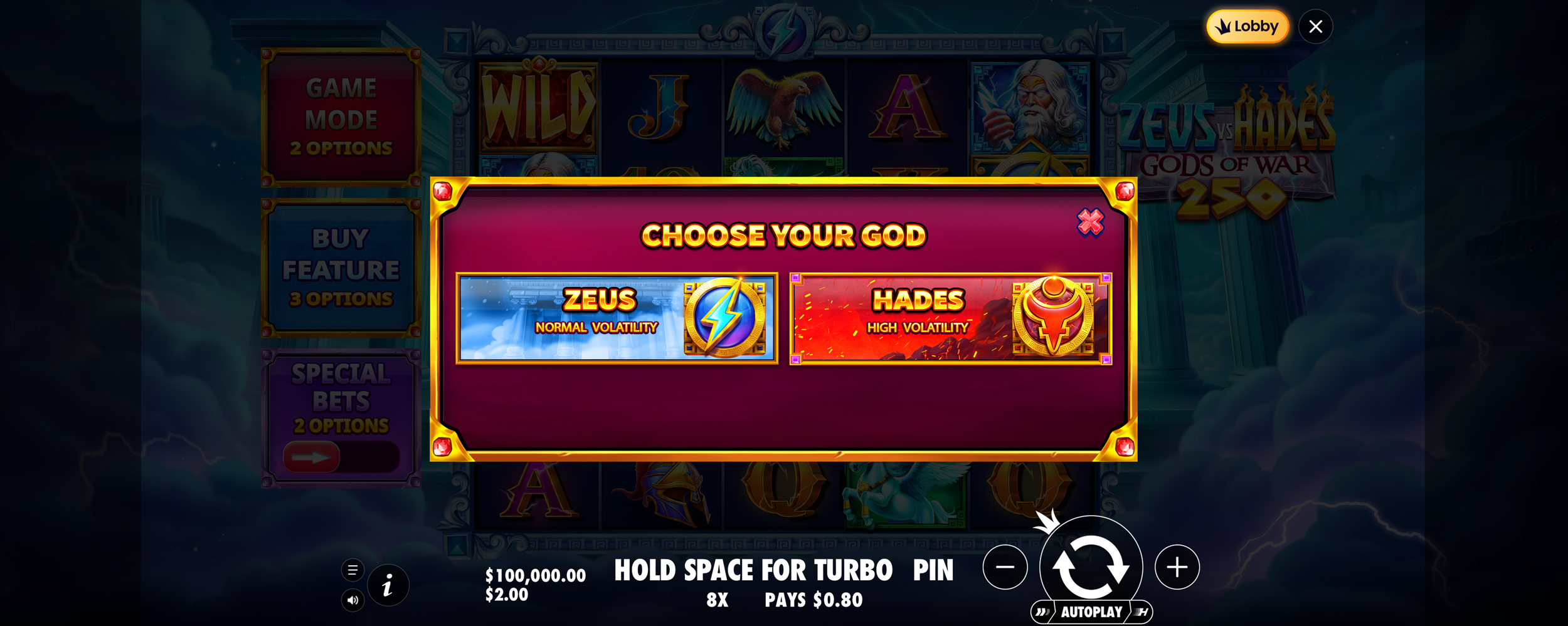 Zeus vs Hades - Gods of War 250 - Base game 16