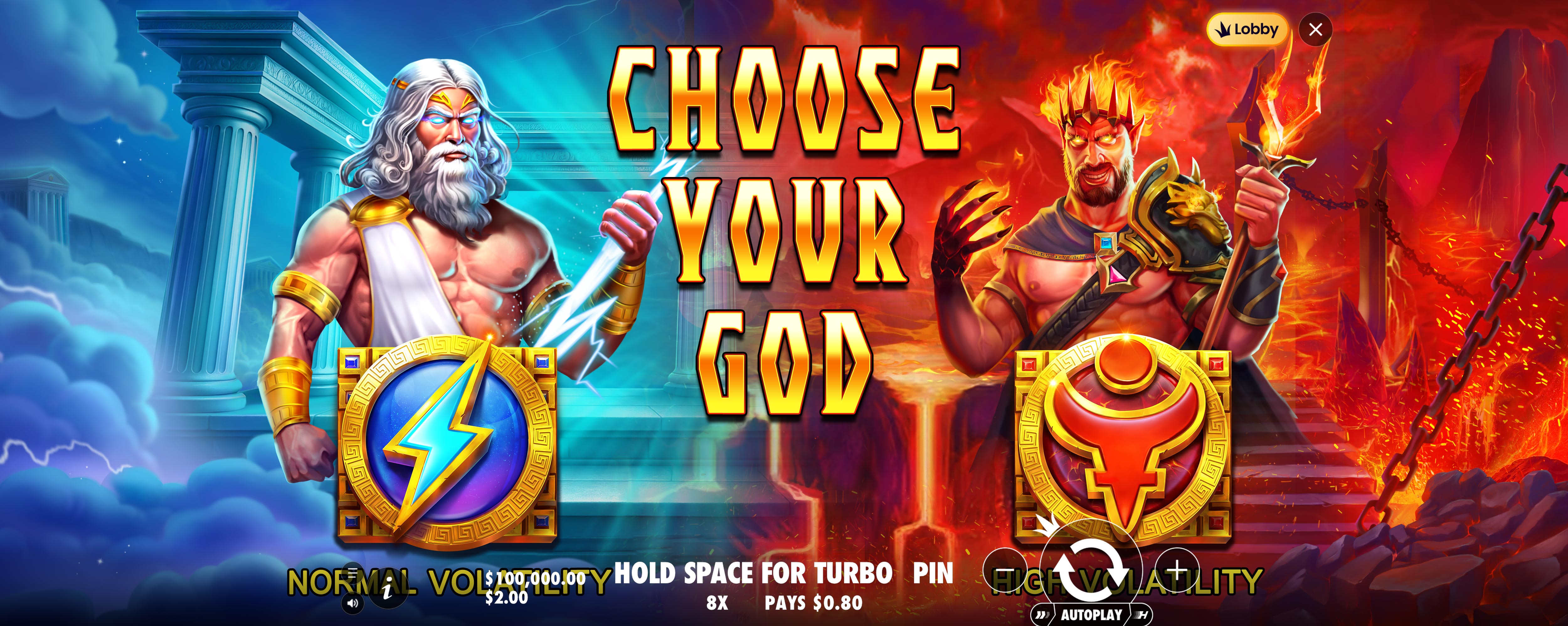 Zeus vs Hades - Gods of War 250 - Buy bonus 3