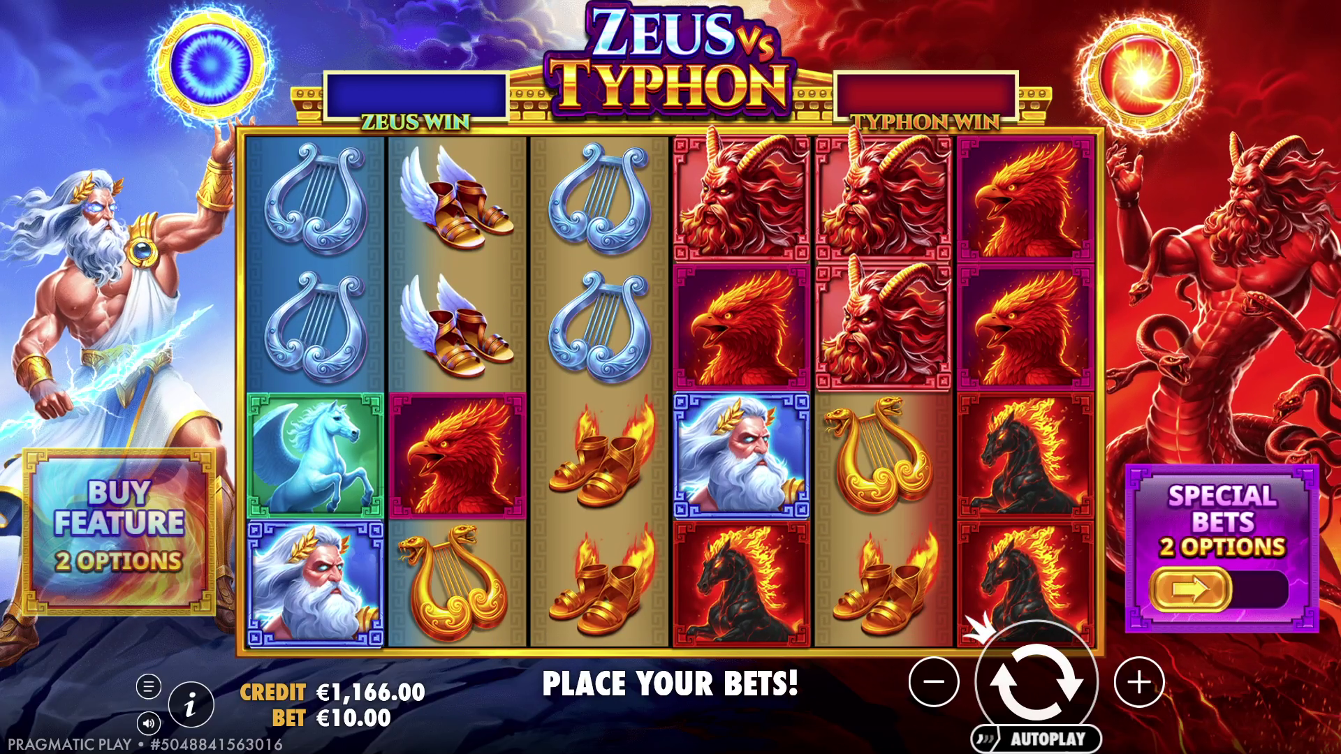 Zeus vs Typhon - Base game 1
