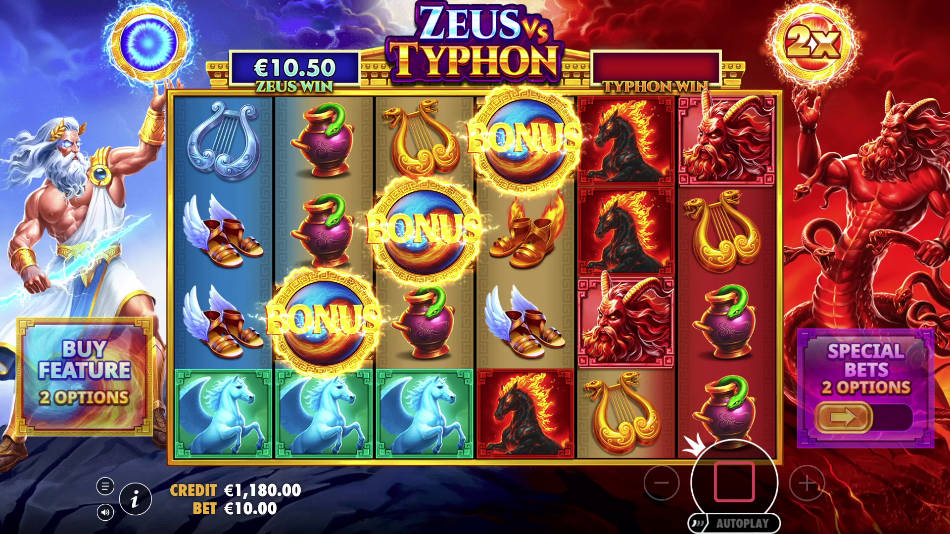 Zeus vs Typhon - Base game 3