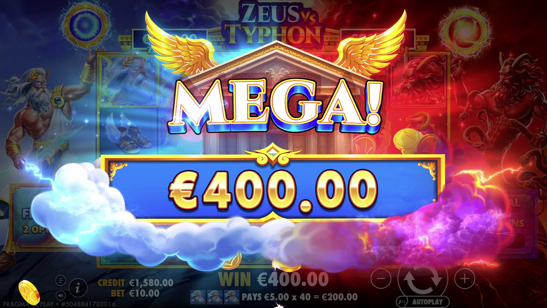 Zeus vs Typhon - Big win 6