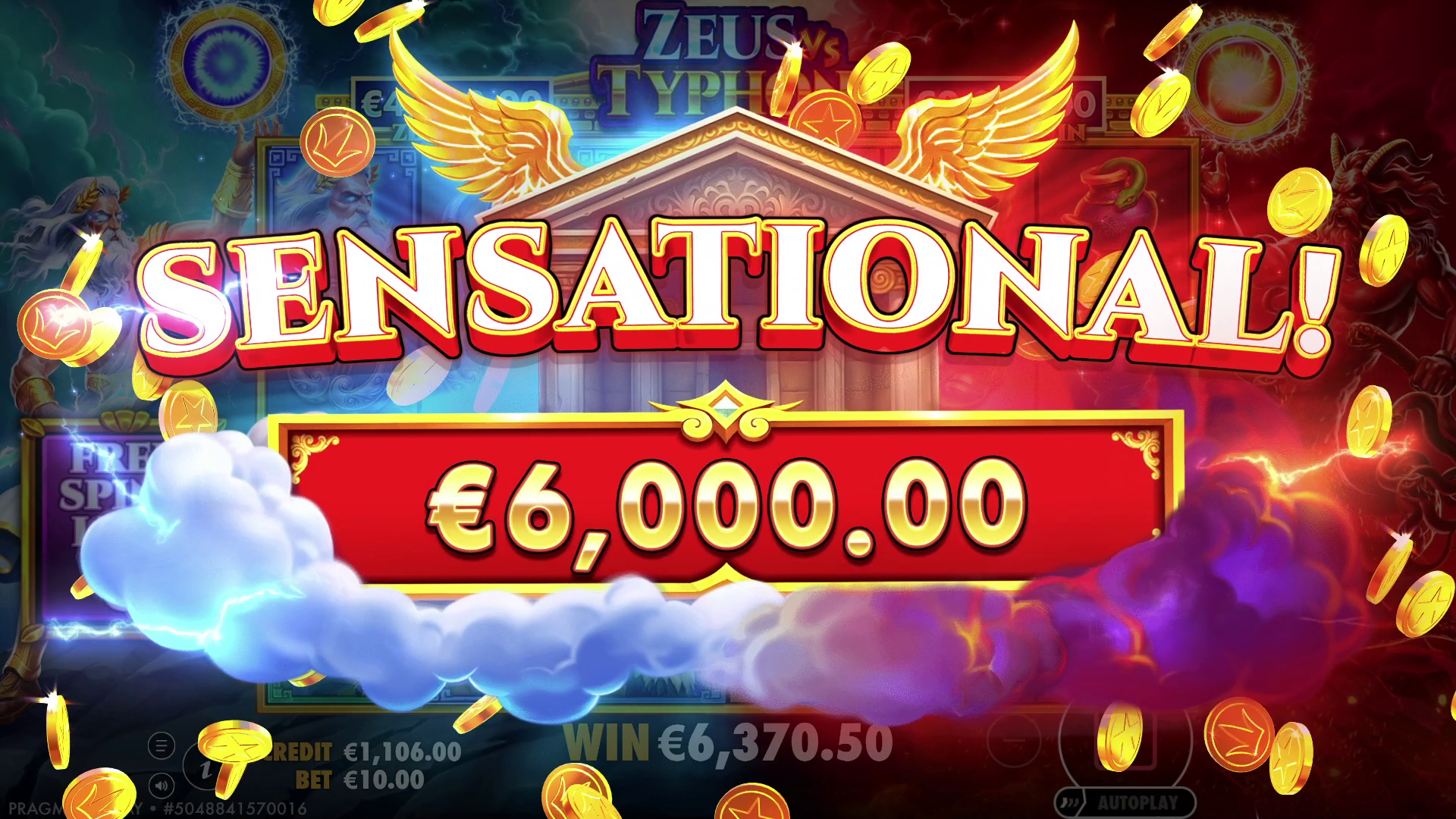 Zeus vs Typhon - Big win 9