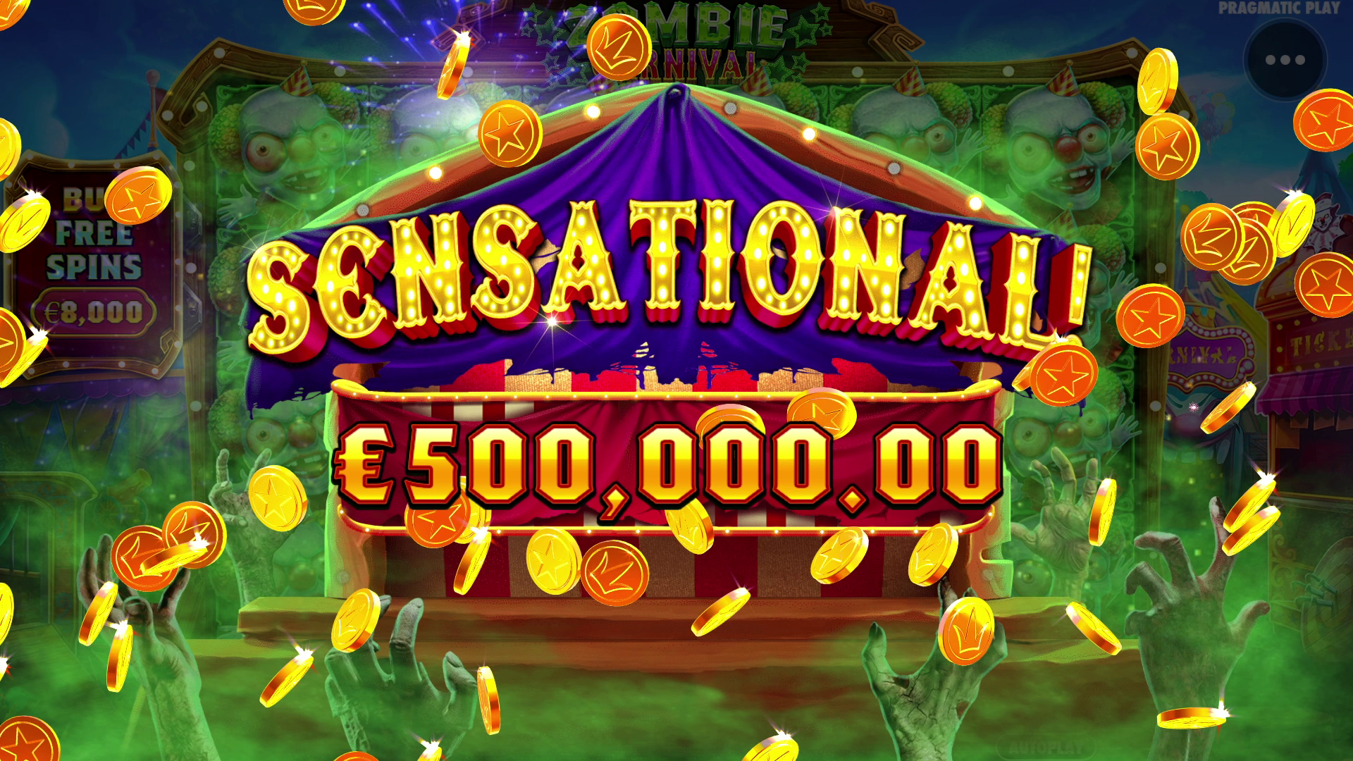 Zombie Carnival - Big win 3