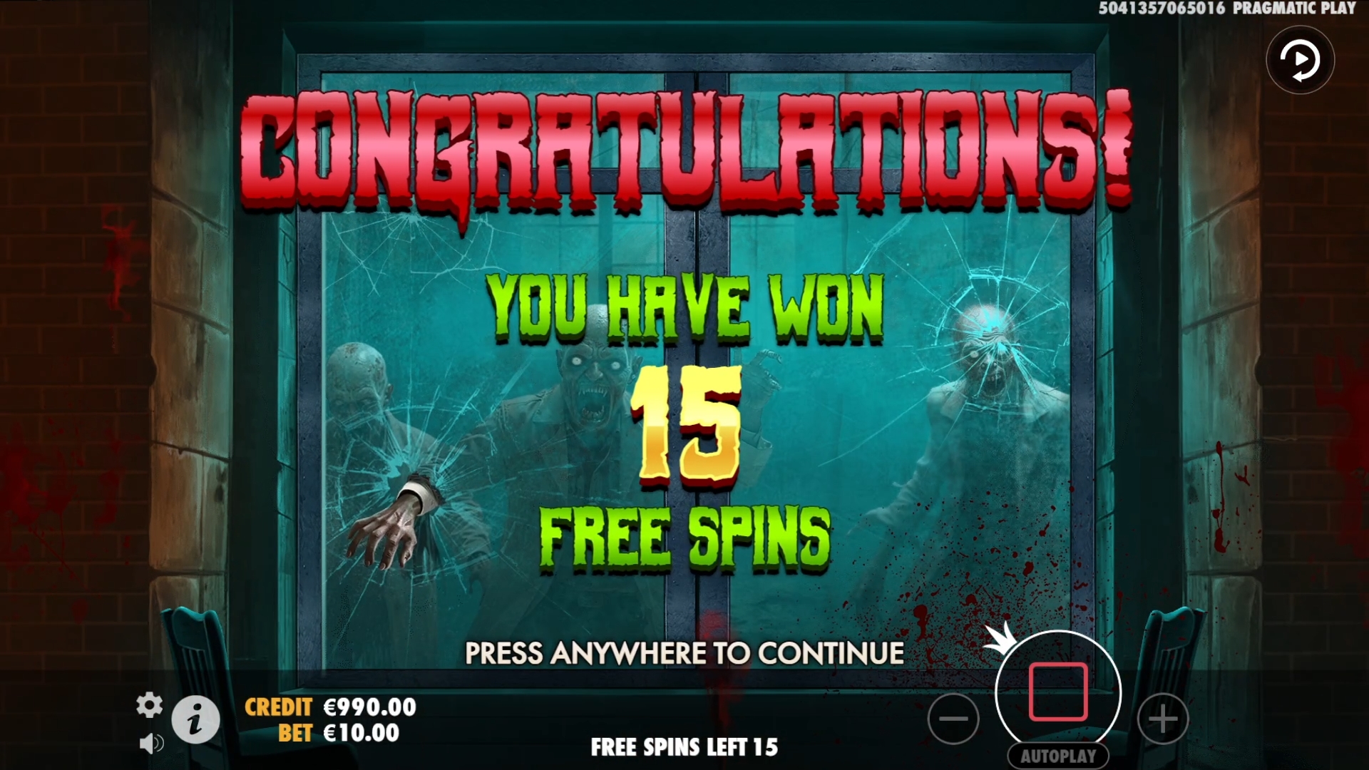 Zombie School Megaways - Free spins 2