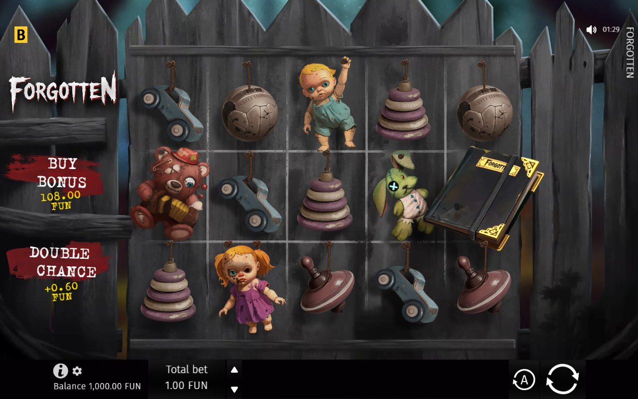 Forgotten base game reels