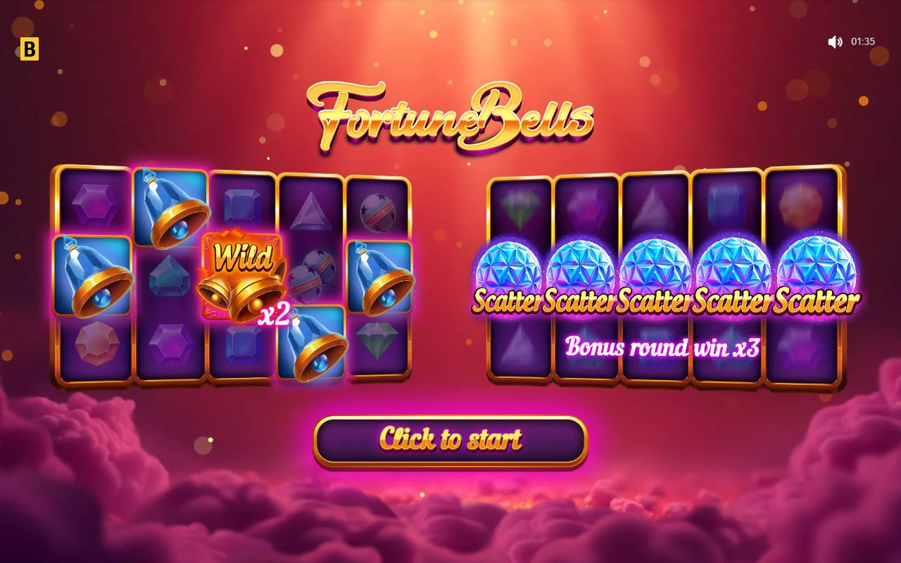 Fortune Bells game lobby / feature intro