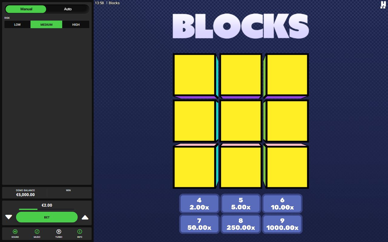 Blocks base game reels