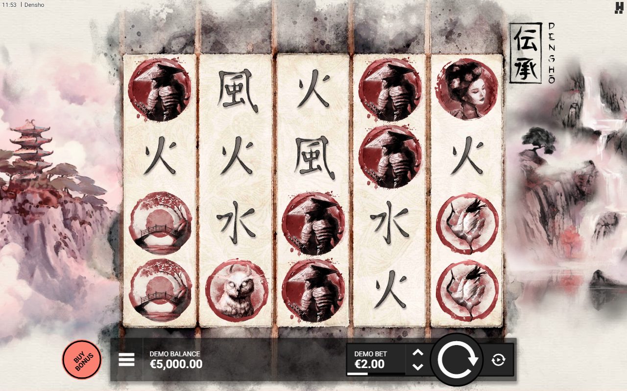 Densho base game reels