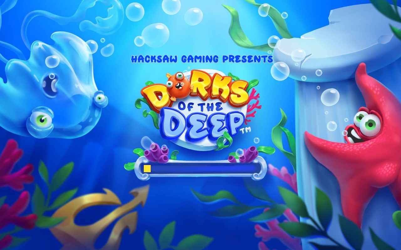 Dorks of the Deep game lobby / feature intro