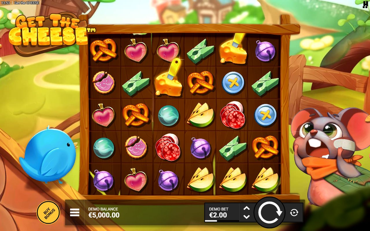 Get the CHEESE base game reels