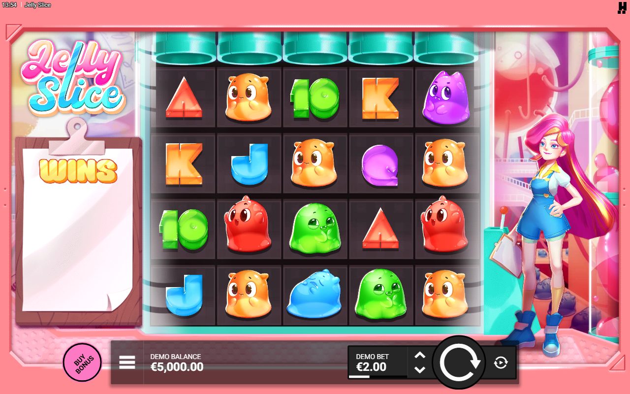 Jelly Slice base game reels