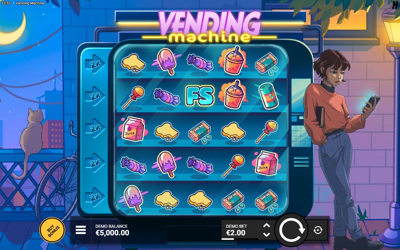 Vending Machine base game reels