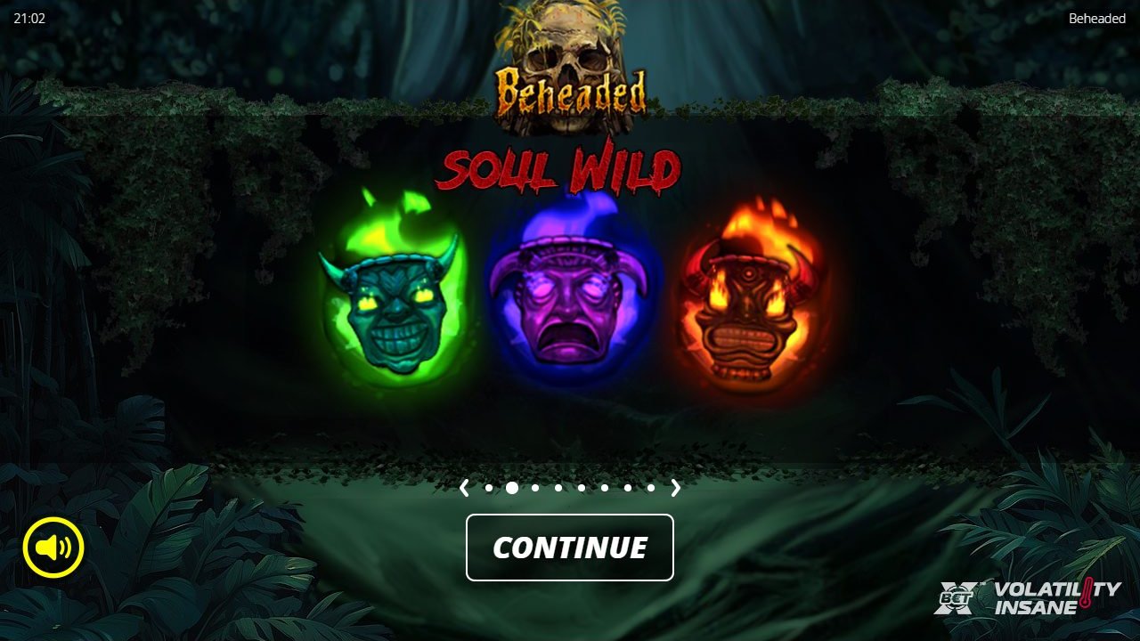 Beheaded game lobby / feature intro