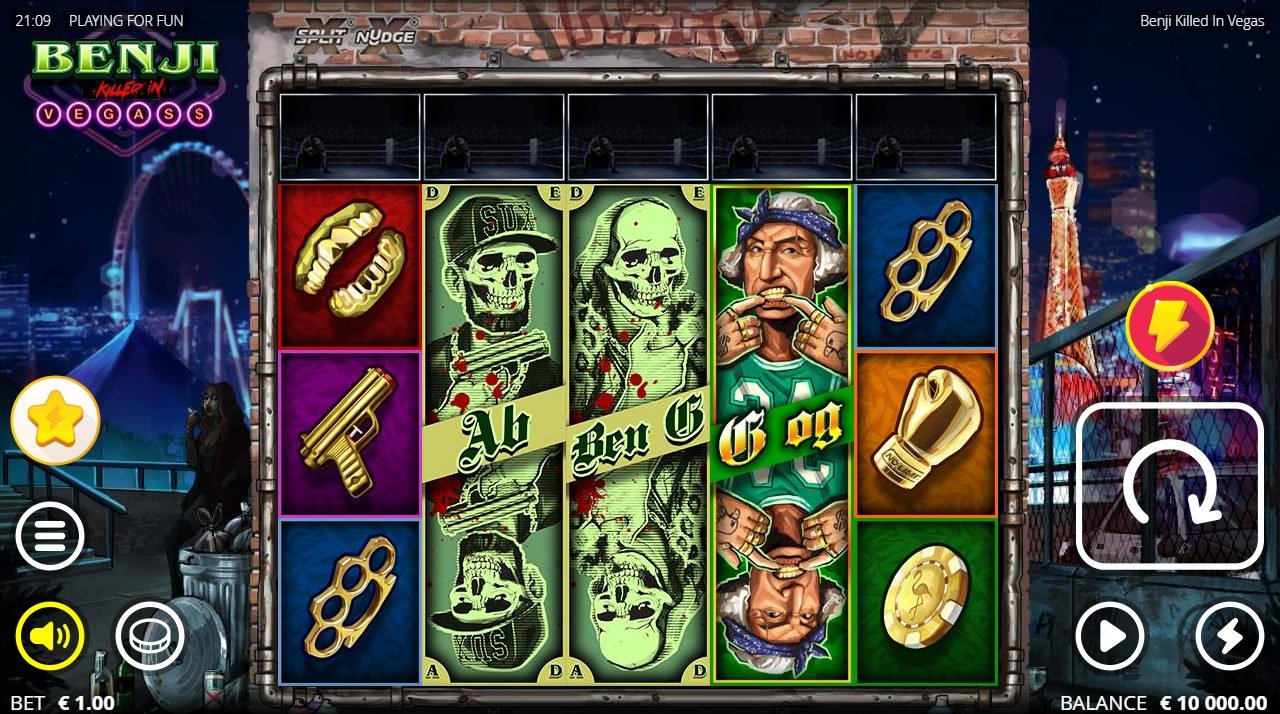 Benji Killed in Vegas base game reels