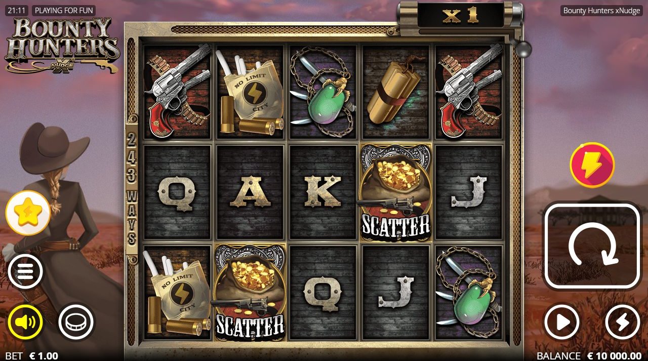 Bounty Hunters base game reels