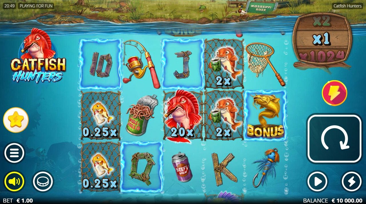 Catfish Hunters base game reels