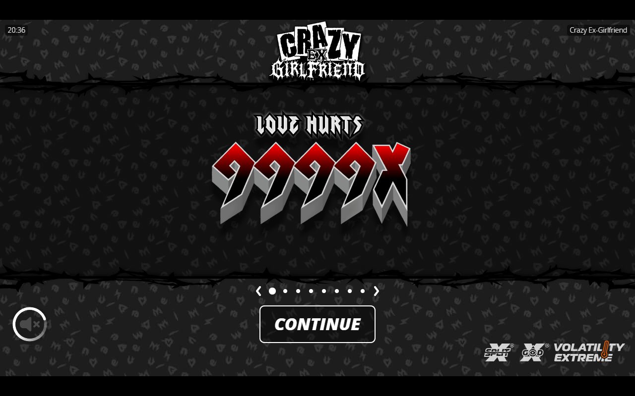 Crazy Ex-Girlfriend game lobby / feature intro