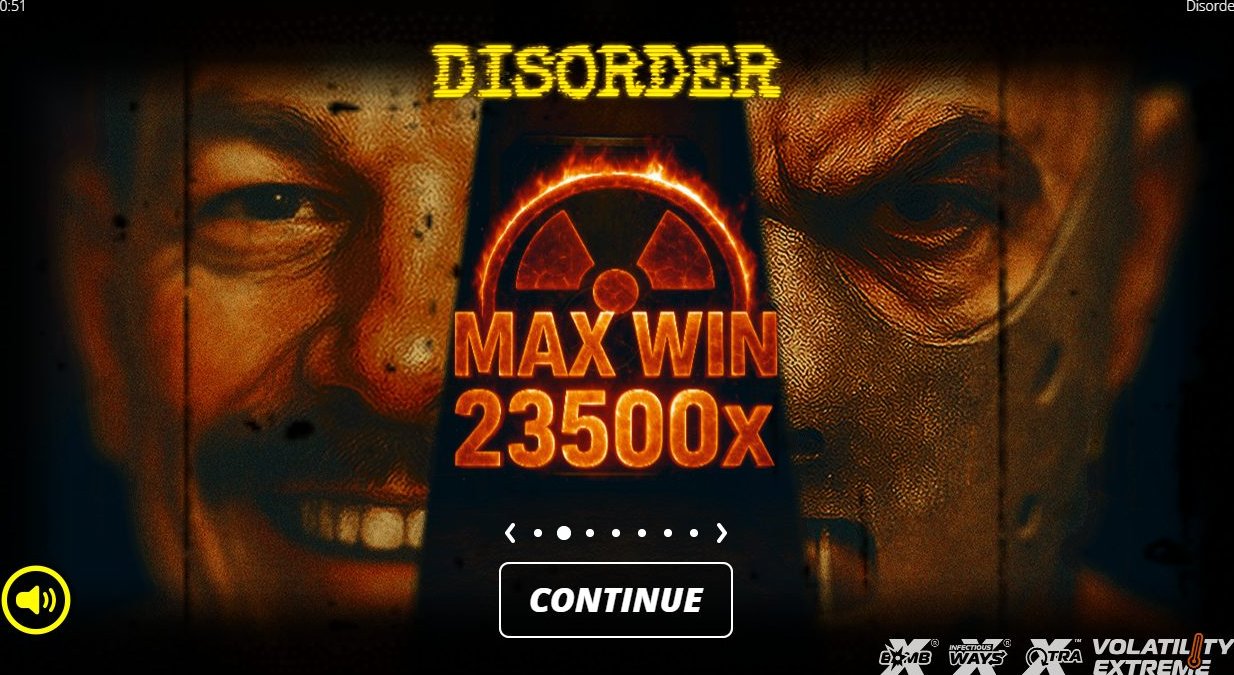 Disorder game lobby / feature intro