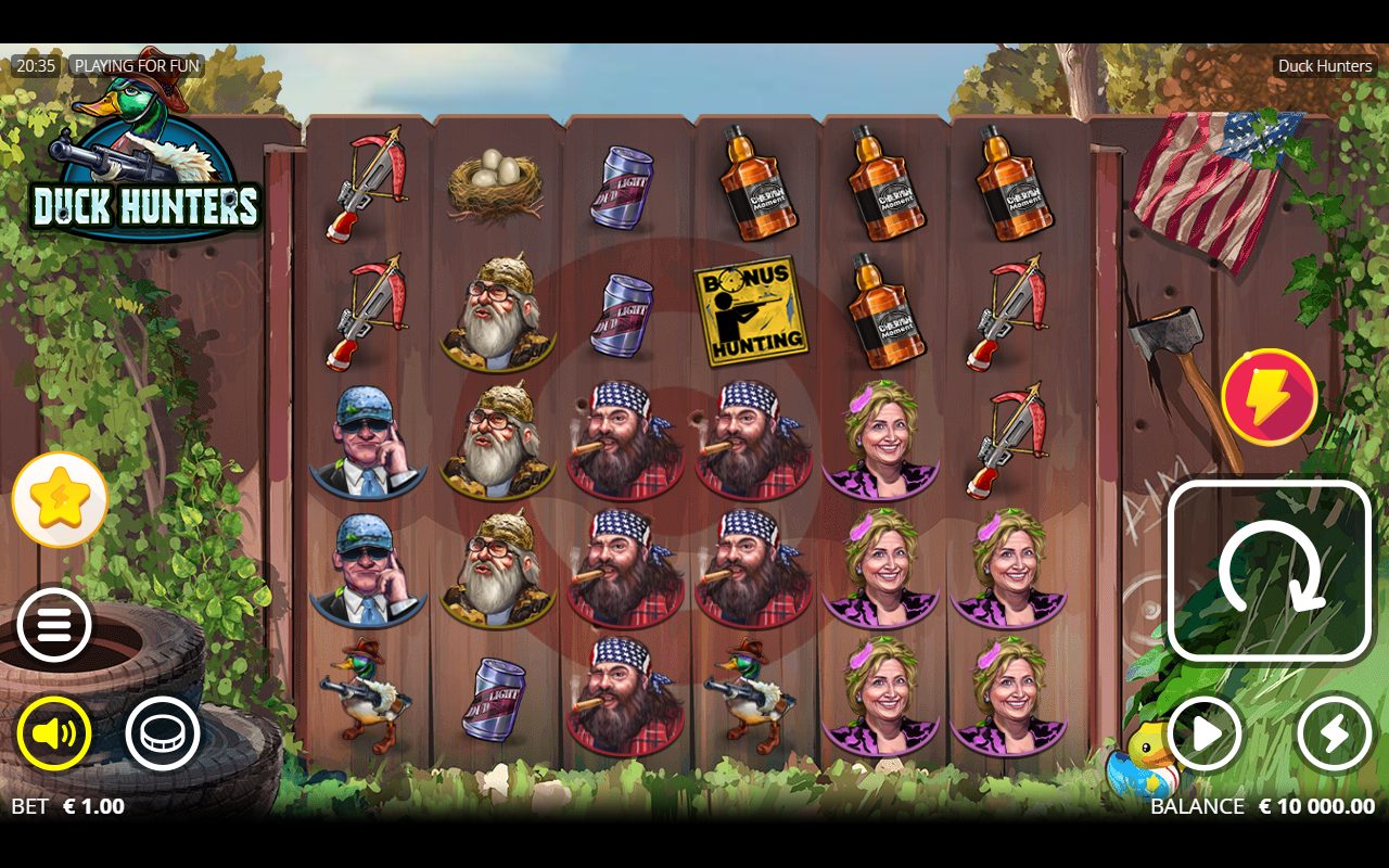 Duck Hunters base game reels
