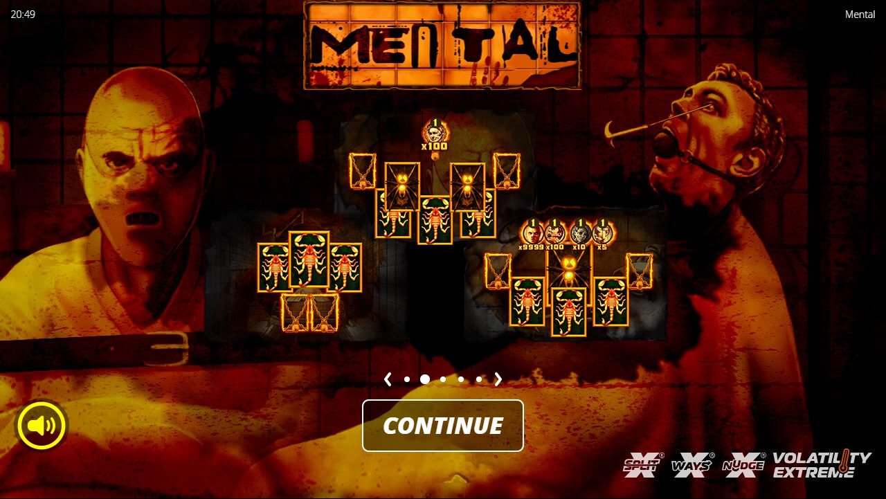 Mental game lobby / feature intro