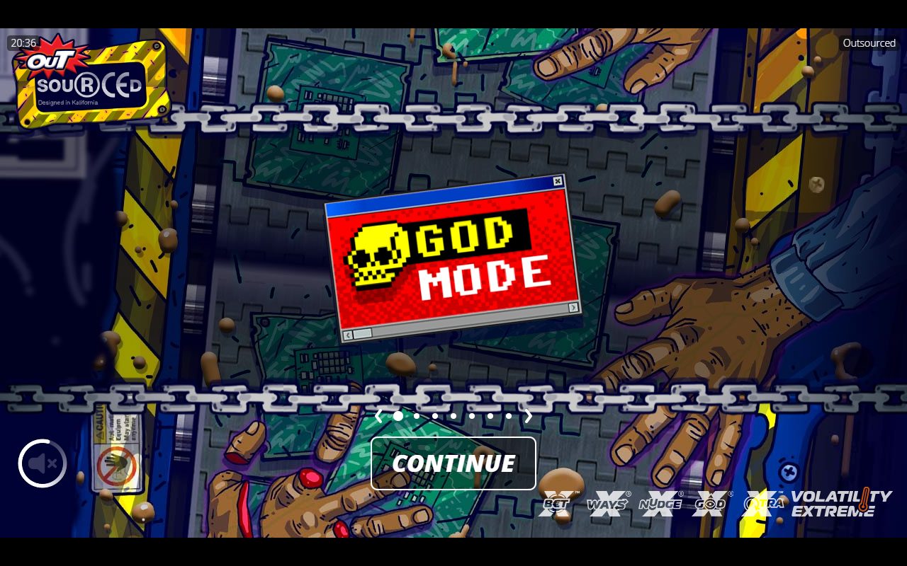 Outsourced game lobby / feature intro