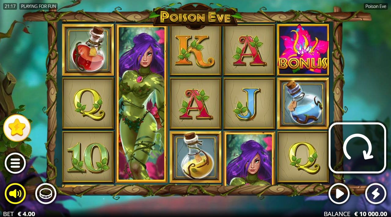 Poison Eve base game reels