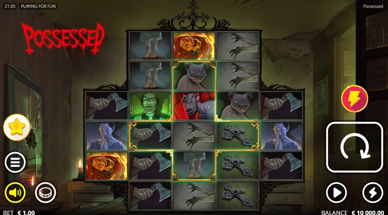 Possessed base game reels