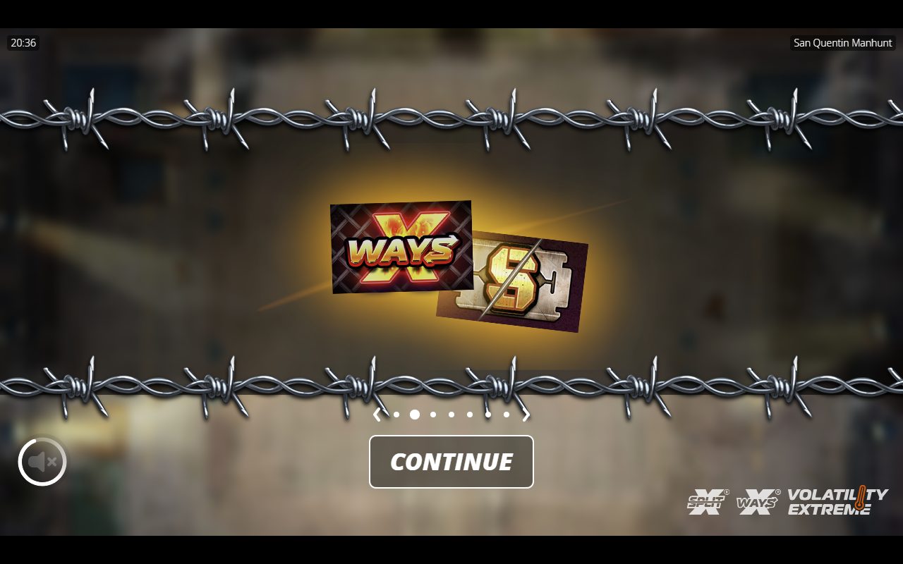 San Quentin Manhunt game lobby / feature intro
